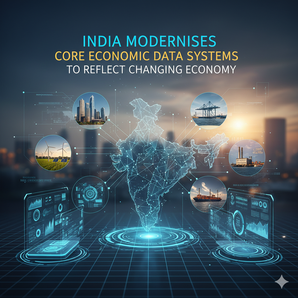 India Modernises Core Economic Data Systems to Reflect Changing Economy