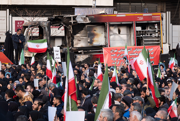 Iran warns of retaliation if Trump strikes, US withdraws some personnel from bases