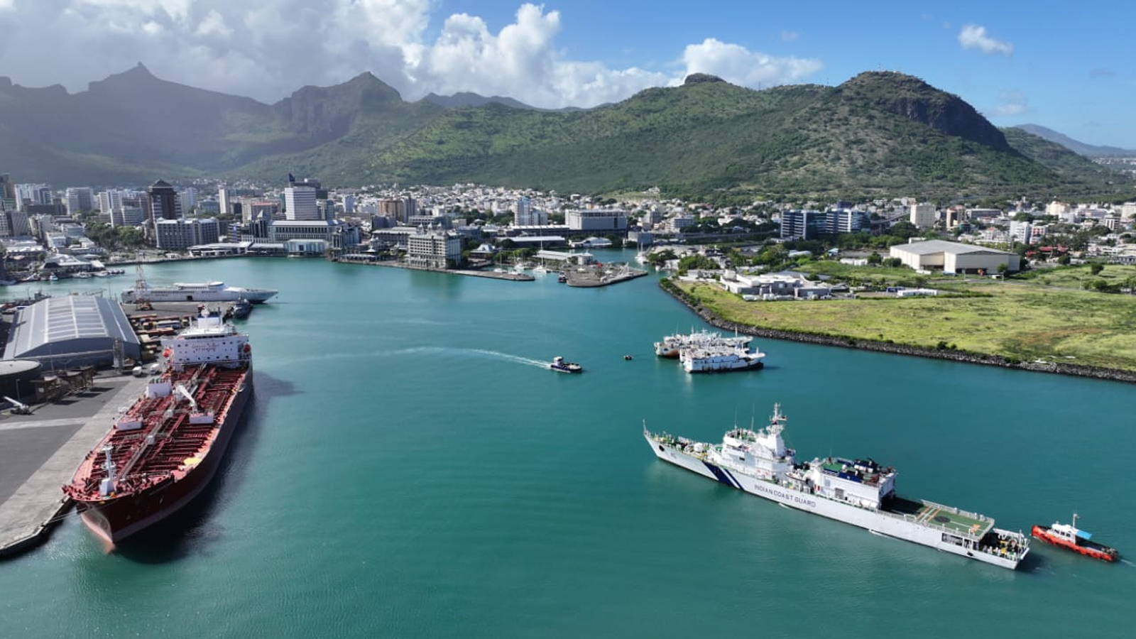 ICGS Sankalp reaches Mauritius to strengthen maritime cooperation