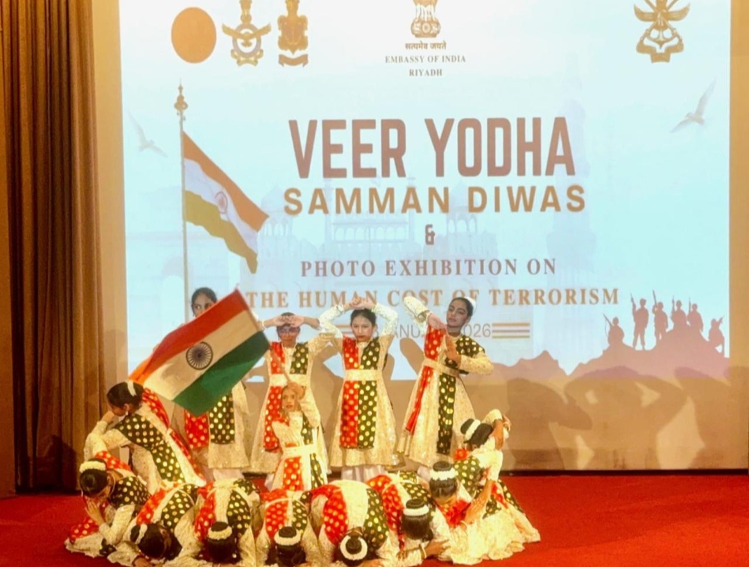 Indian Embassy in Riyadh commemorates Armed Forces Veterans’ Day with anti-terrorism exhibition