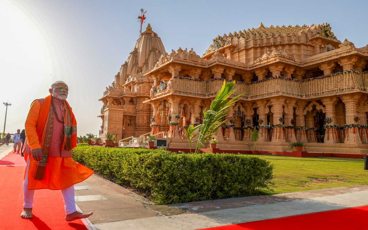 Grand legacy of Somnath Dham has been awakening the consciousness of people for centuries: PM Modi