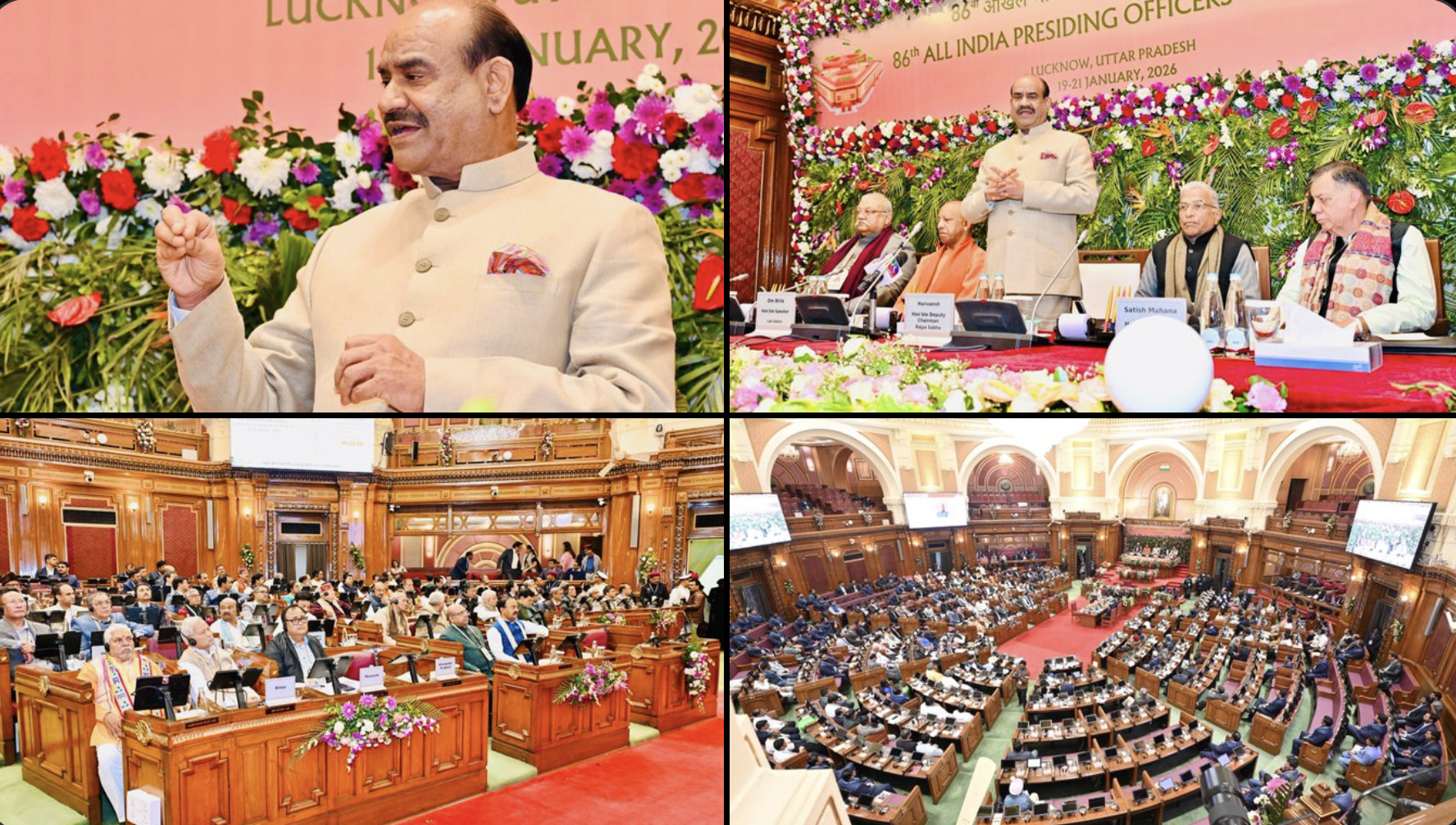 विधान मंडलों में न्यूनतम 30 दिन बैठकें होनी चाहिए: ओम बिरला