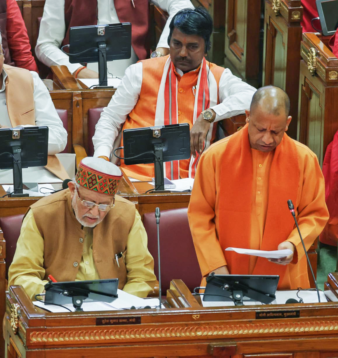 Yogi govt presents Rs 9.12 lakh crore UP Budget with focus on law and order, health, infra