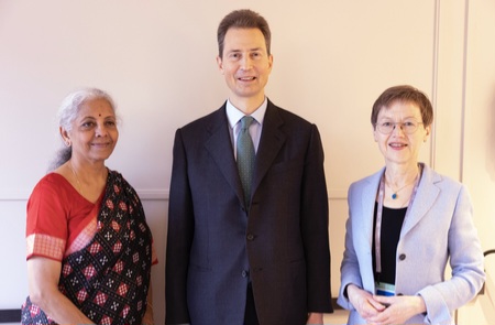 Sitharaman discusses India-EU FTA, investments with German leadership