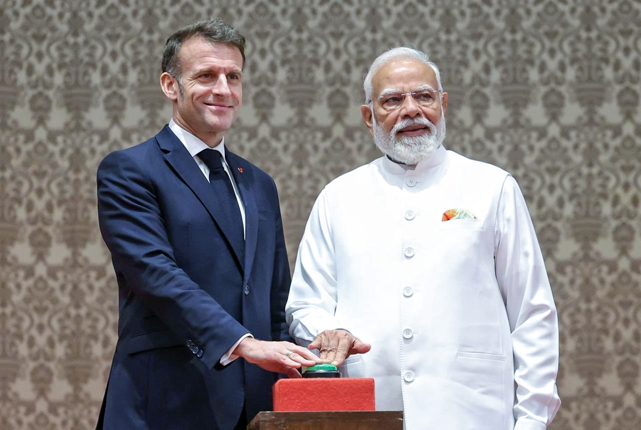PM Modi and Macron launch India’s first private-sector helicopter manufacturing facility