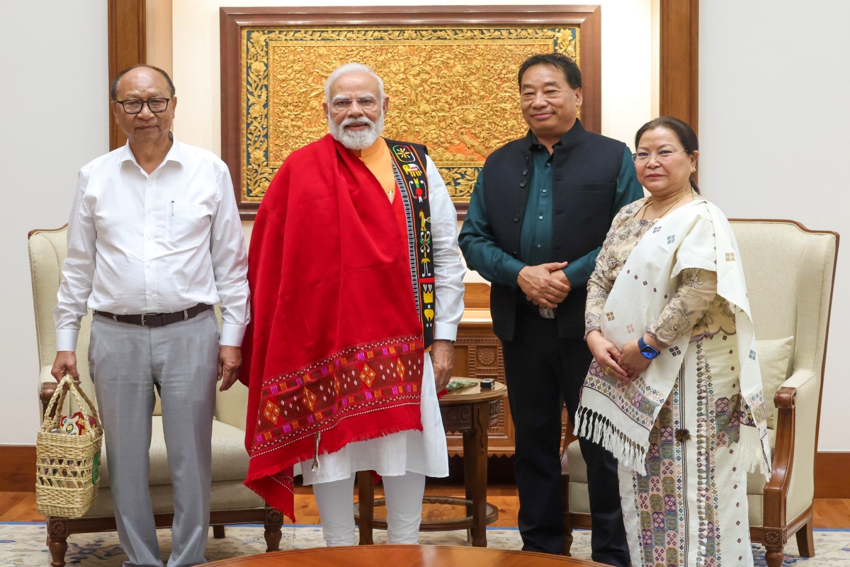 पीएम मोदी से मिले मणिपुर सीएम खेमचंद सिंह, शांति और विकास पर चर्चा