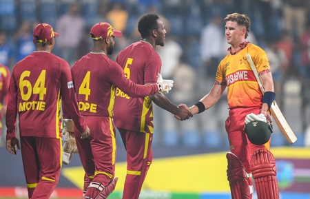 T20 World Cup: Hetmyer blitz powers West Indies to 107-run win over Zimbabwe in Super 8s
