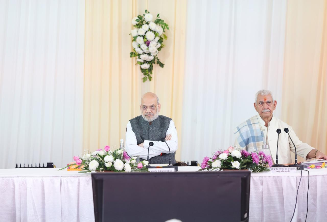 अमित शाह ने जम्मू और कश्मीर में आतंकी इको-सिस्टम को खत्म करने में सुरक्षा एजेंसियों के प्रयासों की सराहना की