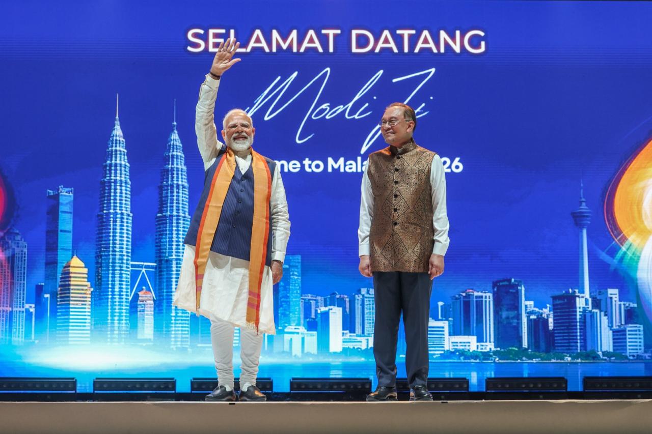 मलेशिया में पीएम मोदी ने कहा-भारतीय समुदाय जीता-जागता पुल, जो दोनों देशों के दिलों को जोड़ता है