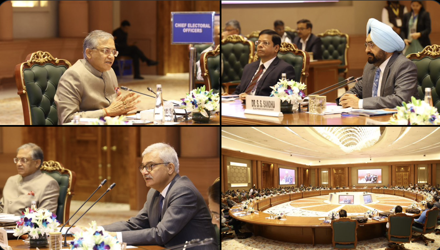 चुनाव आयोग ने आयोजित किया राष्ट्रीय गोलमेज सम्मेलन, सीईसी बोले- ‘मतदाता हमारे केंद्र में’