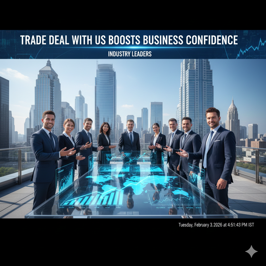 Trade deal with US boosts business confidence, say industry leaders