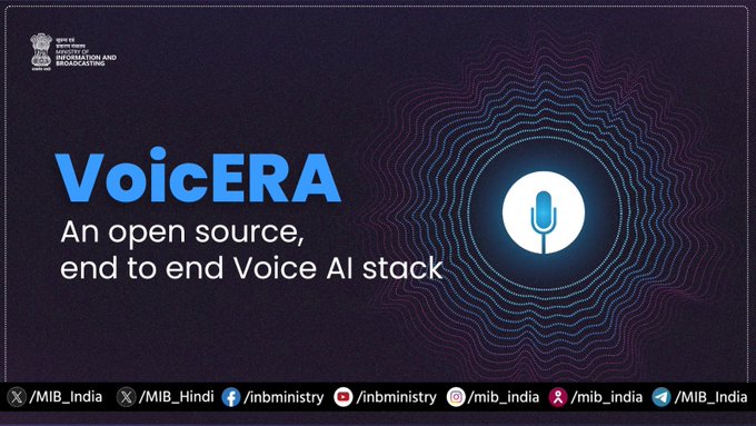 MeitY Launches Open-Source VoicERA Voice AI Stack on BHASHINI Infrastructure at India AI Impact Summit 2026