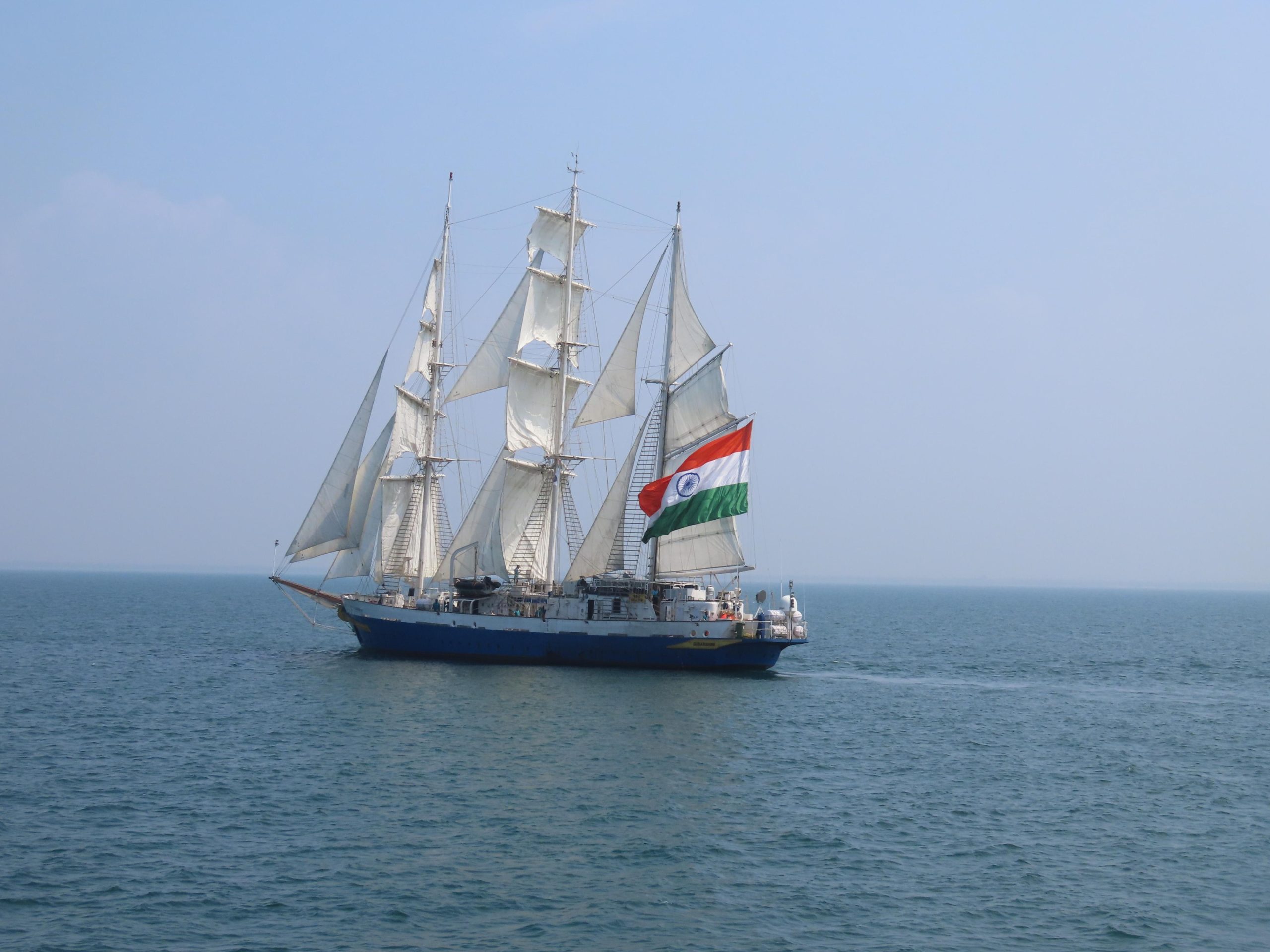 INS Sudarshini makes first international port call of Lokayan 26 in Salalah, Oman