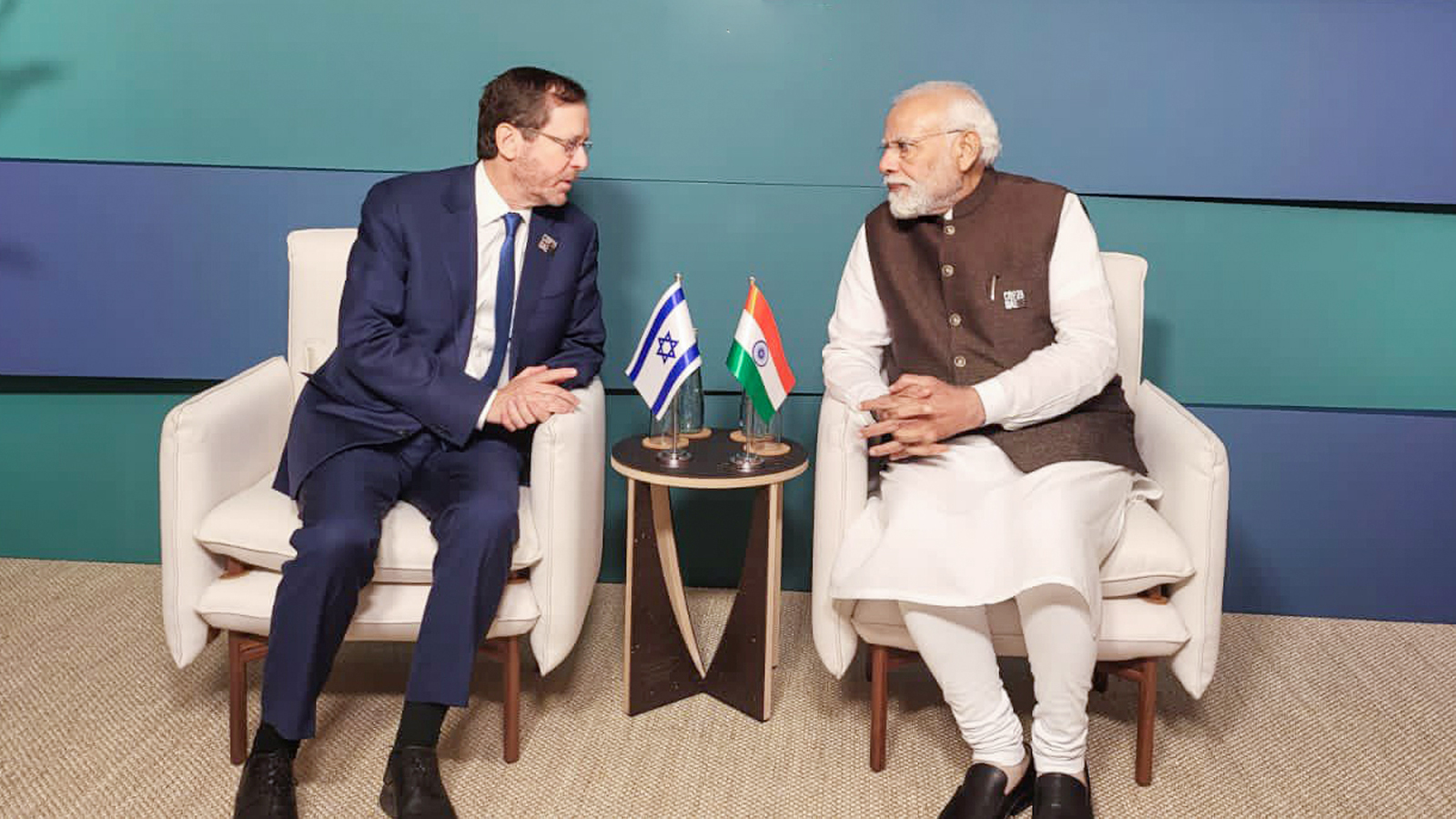 ‘Israel, its people look forward to welcoming you’: President Herzog on PM Modi’s State visit