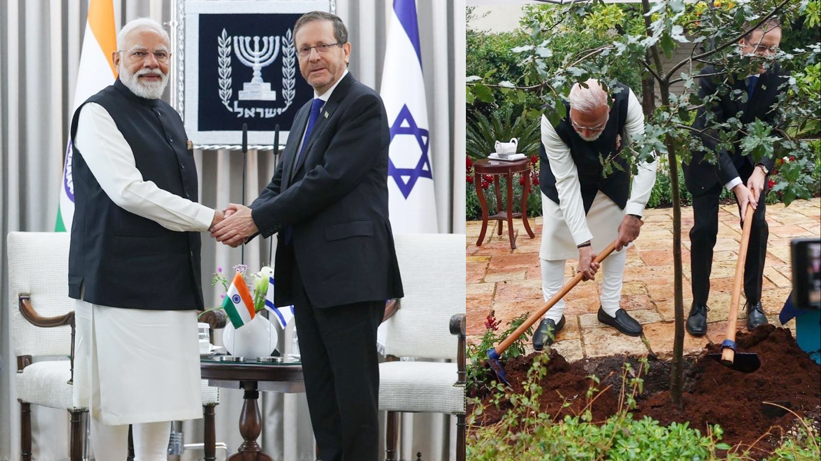 PM Modi calls on Israel President Isaac Herzog, discusses ways to enhance cooperation in key sectors