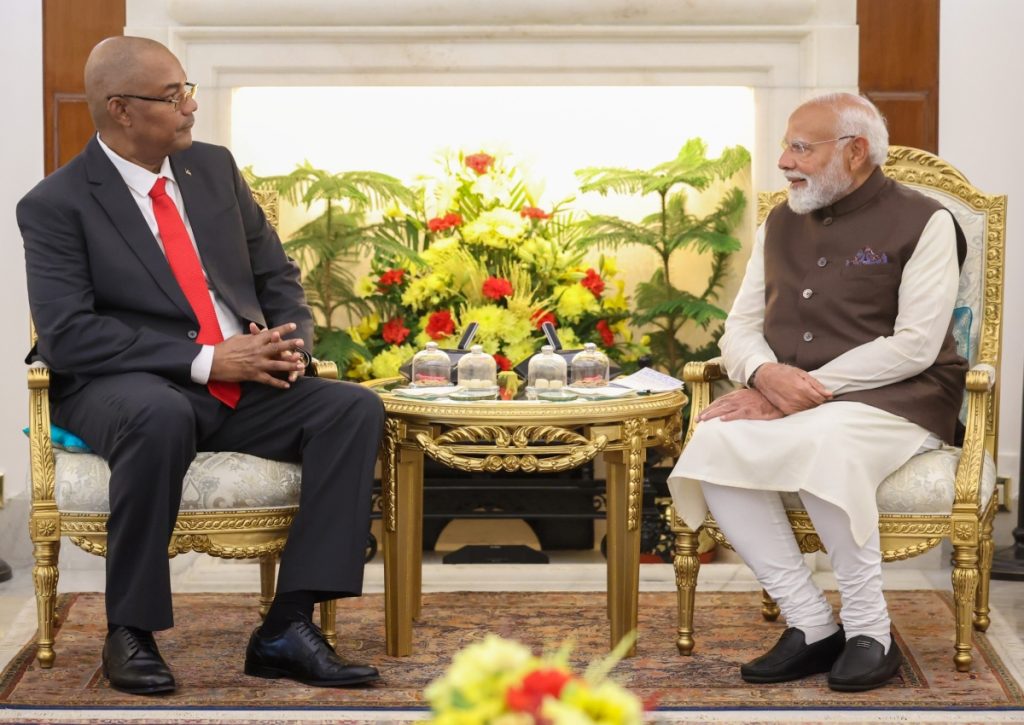 President Hermini-PM Modi