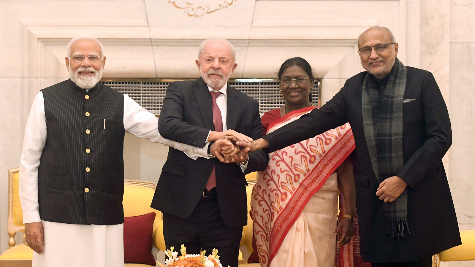President Murmu hosts Brazilian President Lula, calls for deeper India-Brazil cooperation