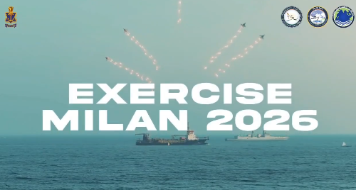 Rajnath Singh to inaugurate MILAN 2026 naval exercise in Visakhapatnam