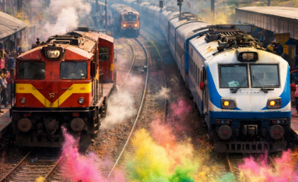 Indian Railways to run 1,244 holi special trains to manage festive rush