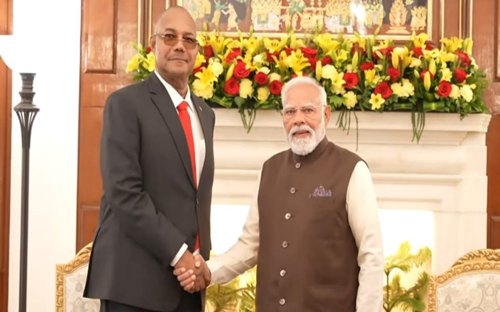Seychelles President Patrick Herminie-PM Narendra Modi