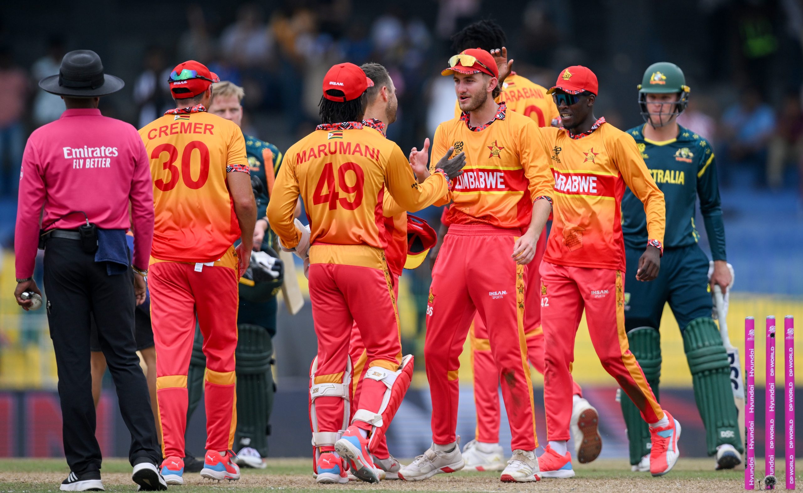 T20 वर्ल्ड कप 2026 में जिम्बाब्वे ने किया बड़ा उलटफेर, ऑस्ट्रेलिया को 23 रन से हराया