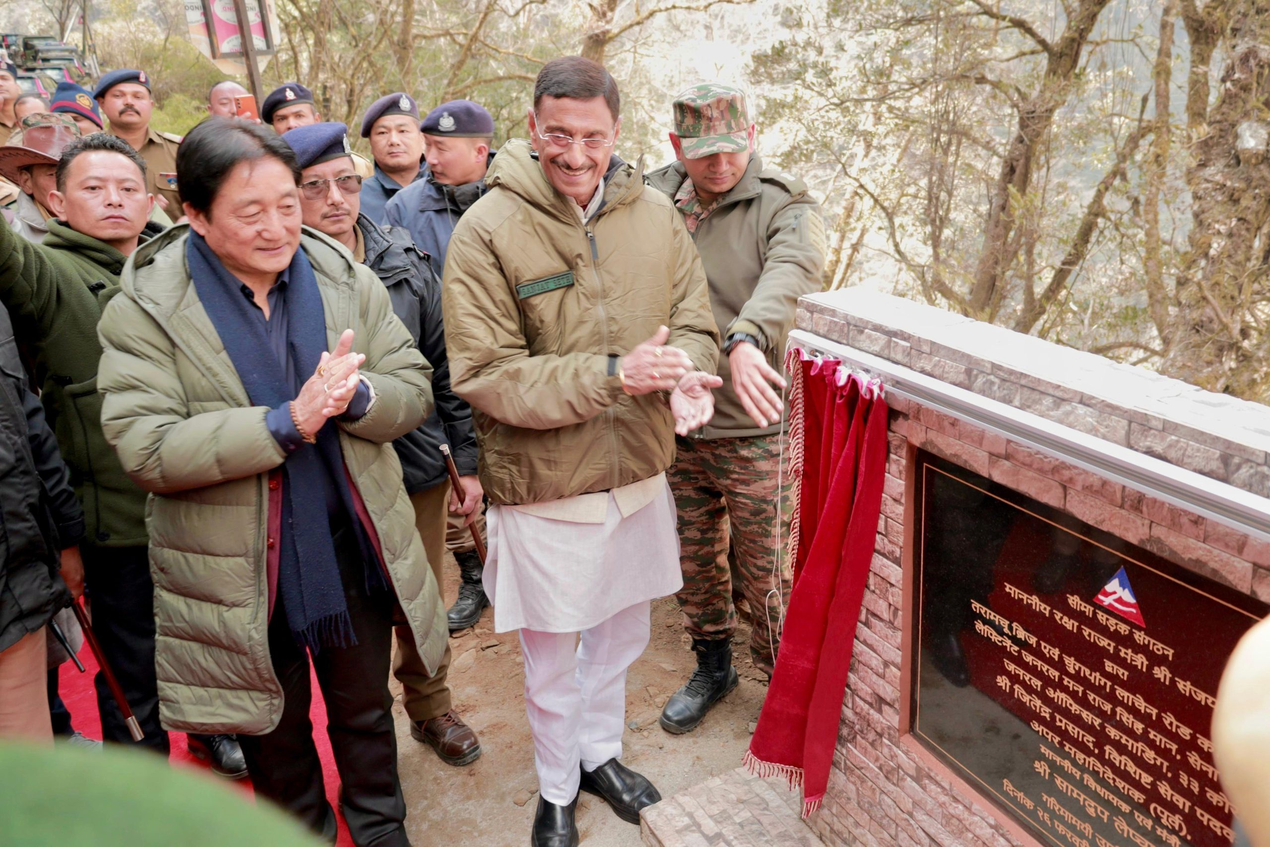 Minister of State for Defence Inaugurates Chungthang-Lachen Road and Taram Chu Bridge in North Sikkim