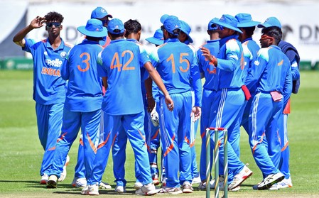 Aaron George stars as India hunt down 311 to reach U-19 World Cup final