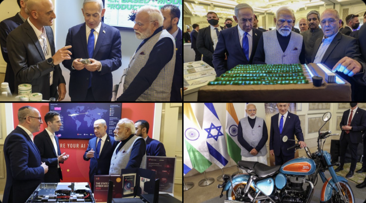 पीएम मोदी इजरायल में प्रौद्योगिकी प्रदर्शनी देखने पहुंचे, नवाचार साझेदारी को बताया भविष्य की कुंजी