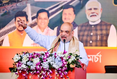 Congress made Assam a haven for infiltrators, BJP committed to removing them: Amit Shah