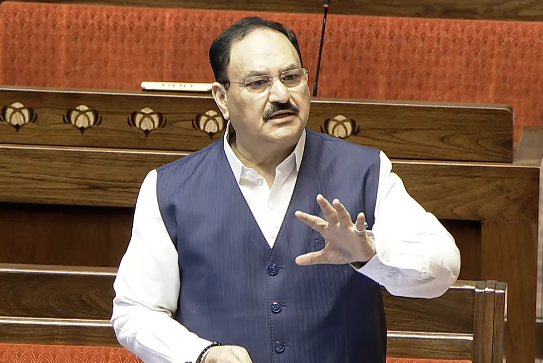 विपक्ष को न बहस में रुचि है, न ही लोकतांत्रिक मूल्यों एवं संसदीय प्रक्रियाओं के प्रति सम्मानः जेपी नड्डा