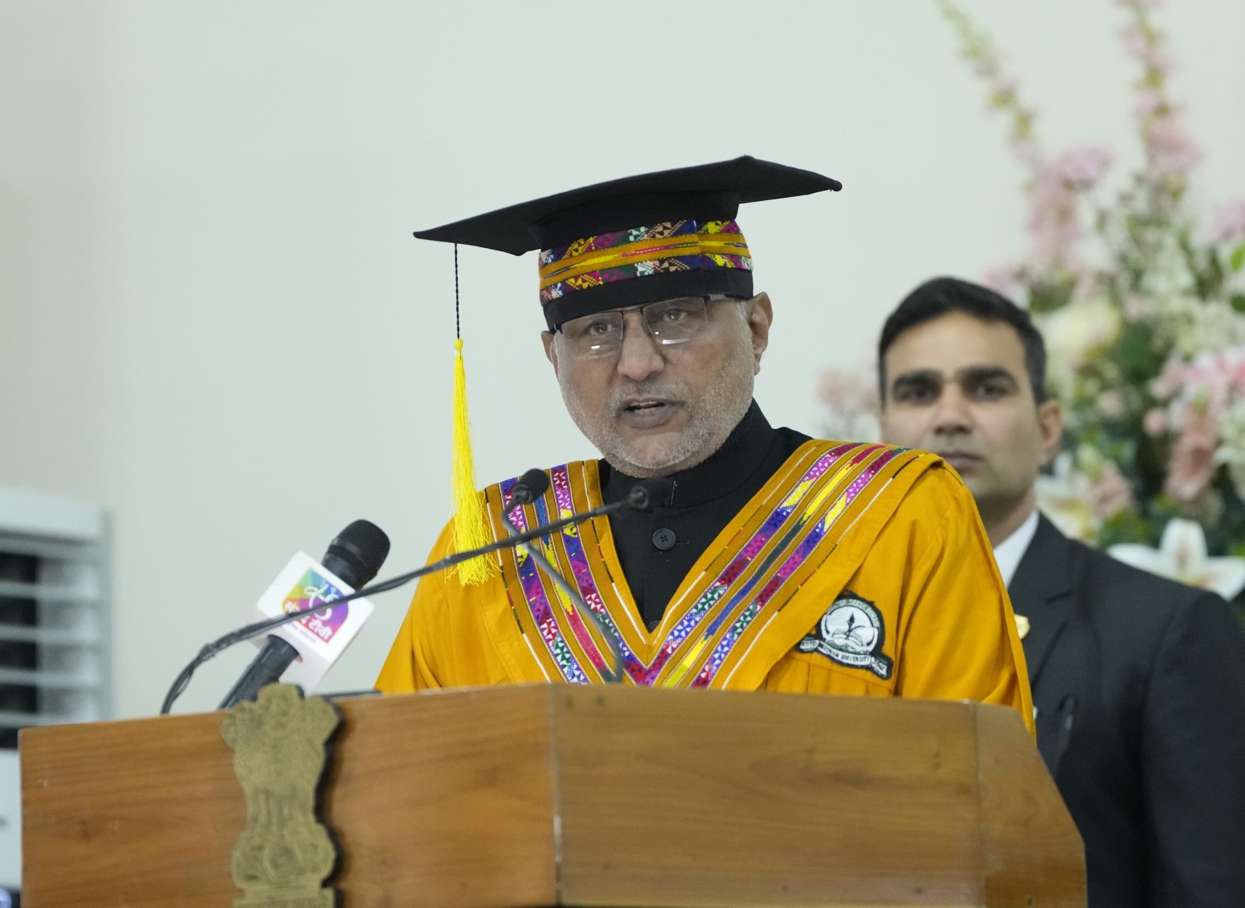 Vice-President Radhakrishnan addresses Mizoram University convocation, urges youth to build Viksit Bharat