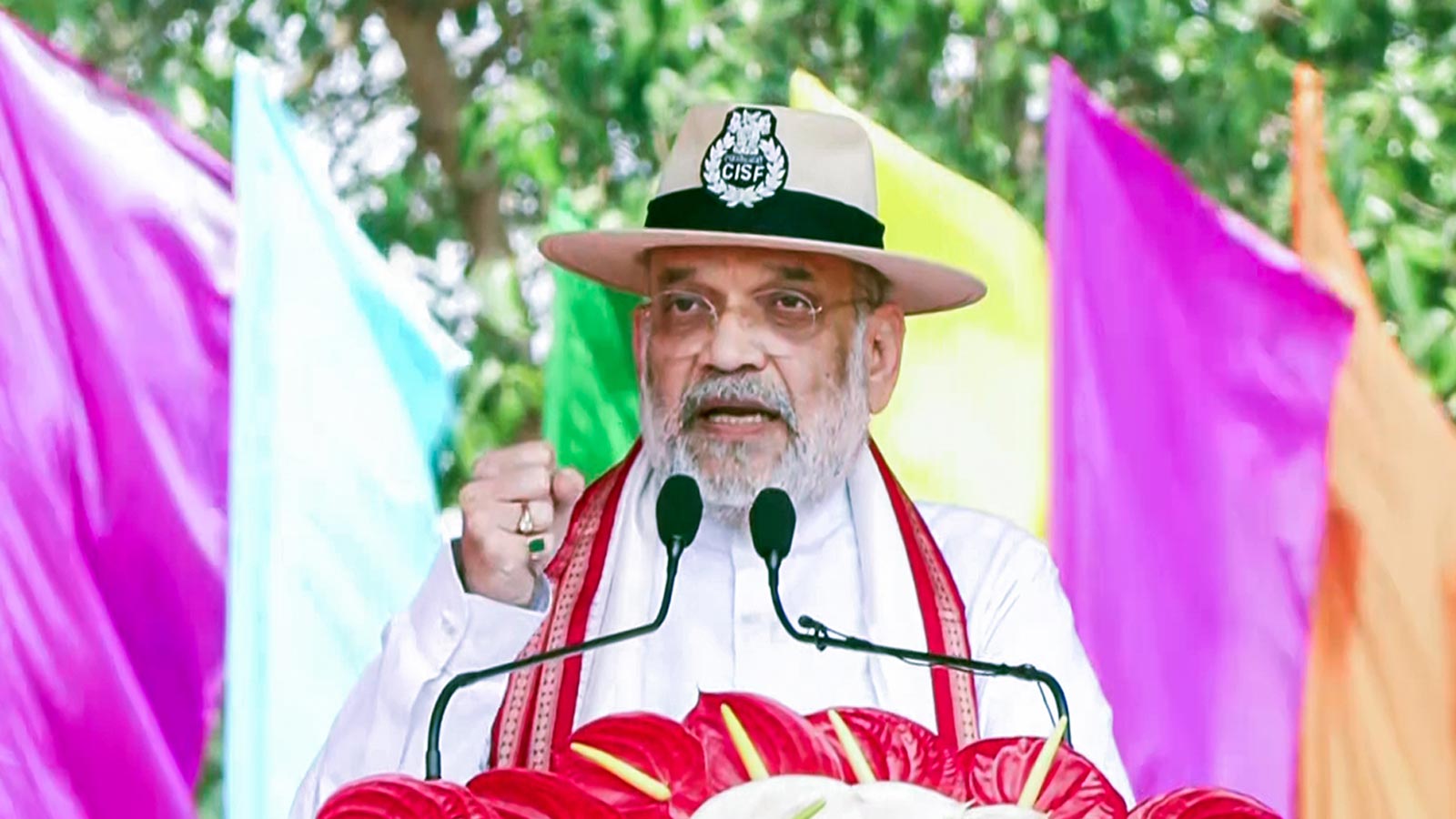 Naxalites dreaming of ‘Red Corridor’ will be defeated by March 31: Amit Shah at CISF Raising Day