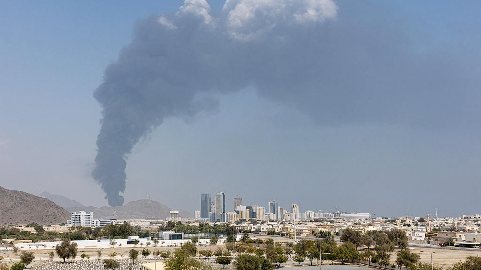 Drone strike triggers fire at Fujairah oil hub; operations suspended