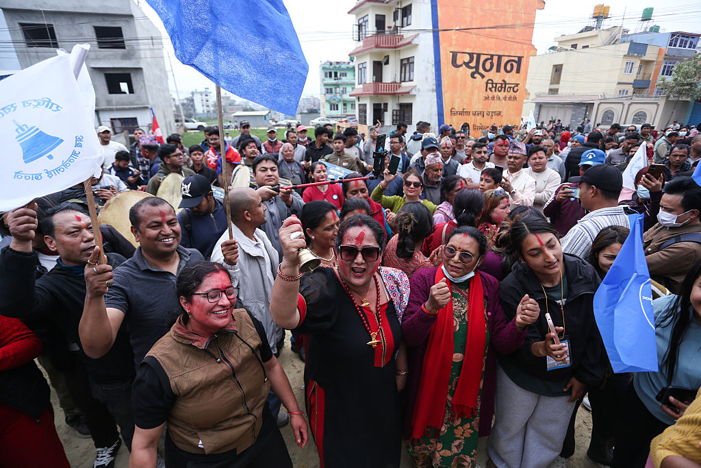 RSP Candidate Rajiv Khatri Celebrates Victory In Bhaktapur Parliamentary Seat