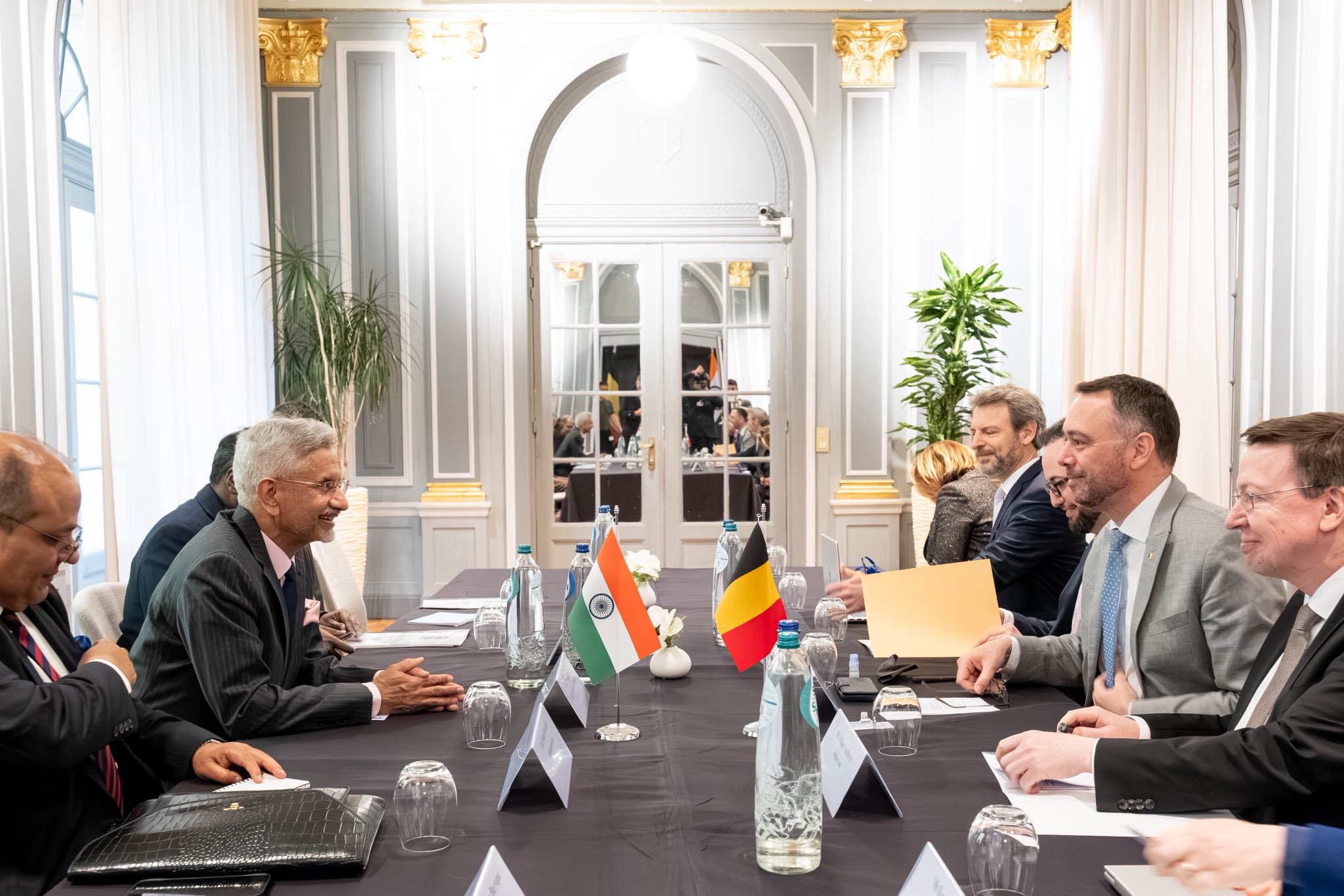 Jaishankar meets Belgian FM, discusses trade, investment cooperation
