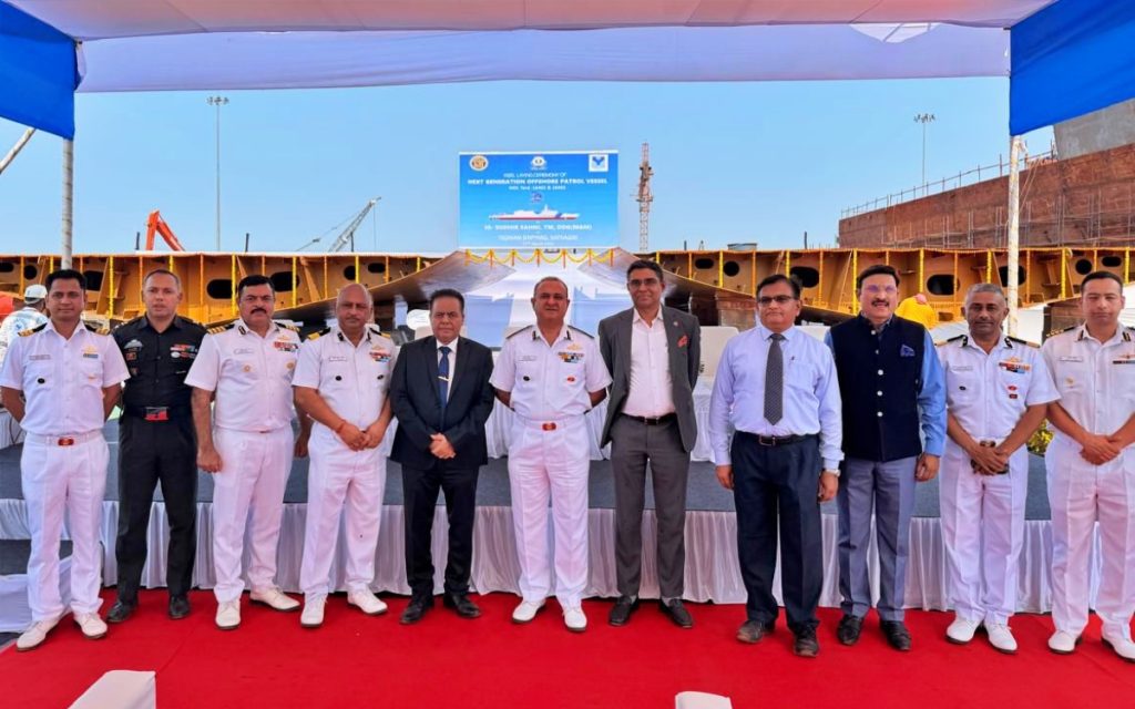 Indian Coast Guard — Ship Launching Ceremony 1