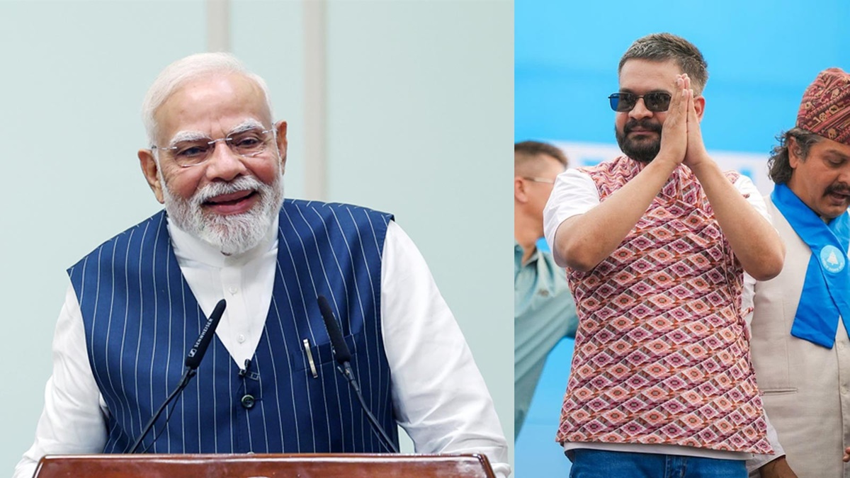 प्रधानमंत्री मोदी ने नेपाल के नए प्रधानमंत्री बालेंद्र शाह को बधाई दी
