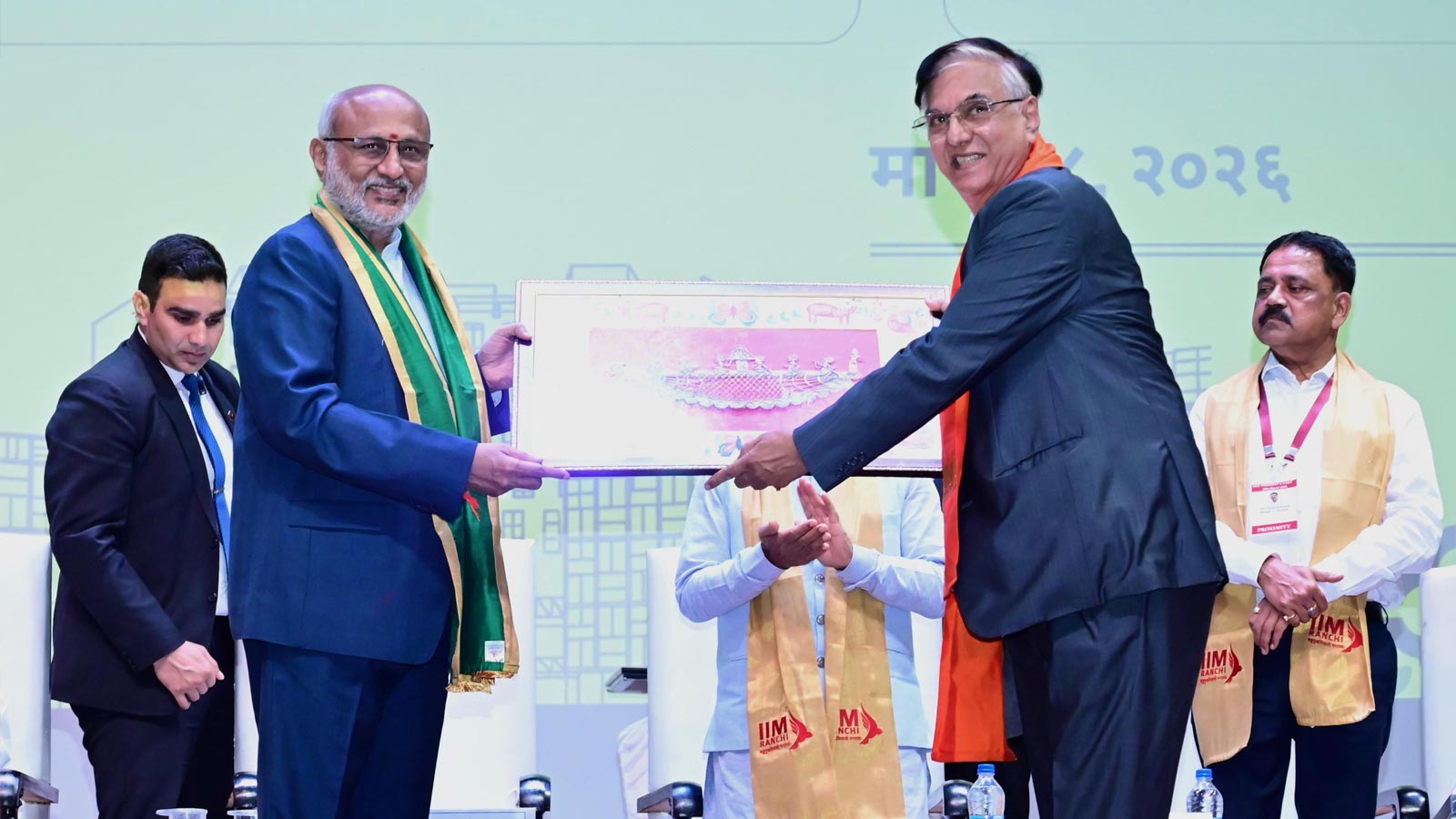 Vice President Radhakrishnan urges IIM Ranchi students to lead with integrity, social responsibility