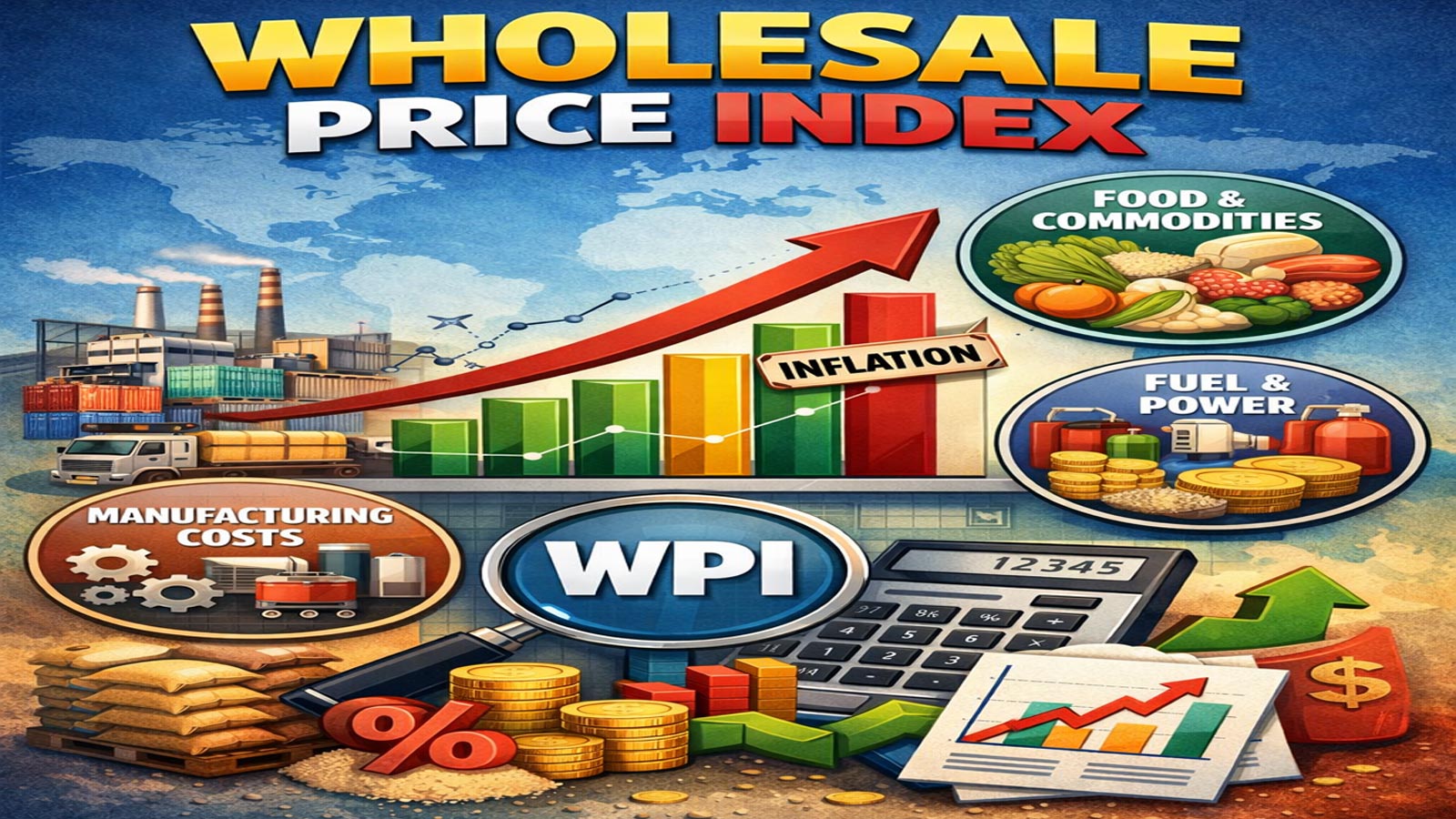 India’s wholesale inflation rises to 2.13% in February 2026