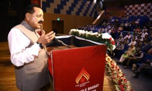 विज्ञान ज्योति कार्यक्रम लड़कियों को विज्ञान के क्षेत्र में करियर बनाने के लिए प्रोत्साहित कर रहे हैं: जितेंद्र सिंह