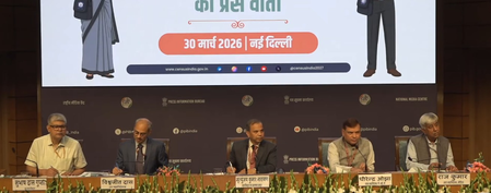 जनगणना-2027 की तैयारियां अंतिम चरण में; अप्रैल 2026 से शुरू होगा हाउसलिस्टिंग चरण: RGI