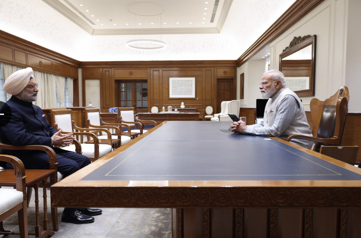 दिल्ली के उपराज्यपाल ने पीएम मोदी से की मुलाकात