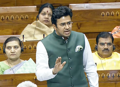 दक्षिण भारत के लोगों को भ्रमित किया जा रहा है, परिसीमन पर कोई छिपा एजेंडा नहीं : तेजस्वी सूर्या
