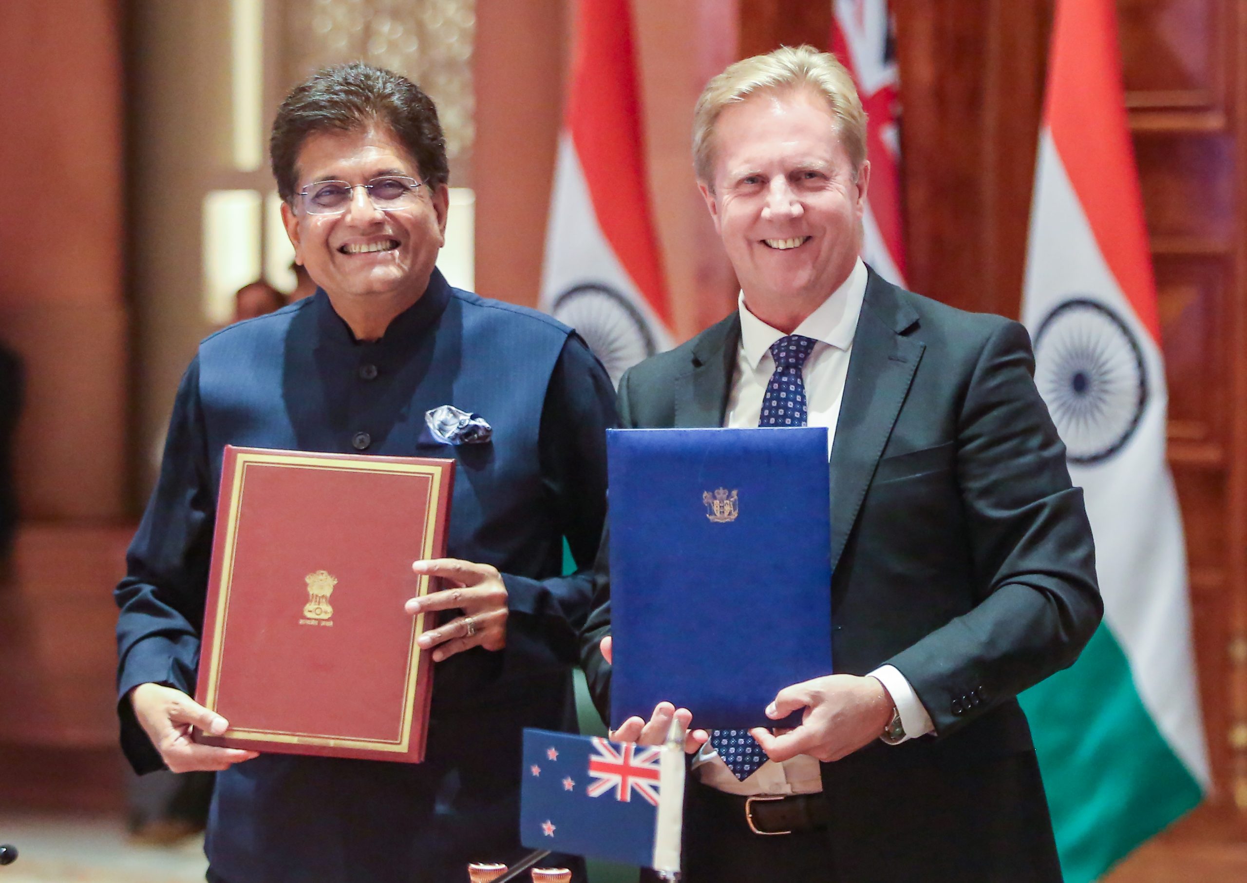 India, New Zealand sign landmark FTA to boost trade, investment and mobility