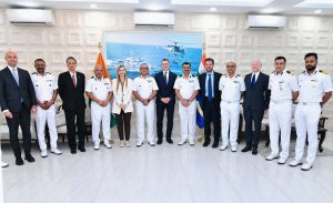 भारतीय तटरक्षक बल और फिनकैंटिएरी के बीच सहयोग पर चर्चा, उन्नत समुद्री तकनीक पर फोकस