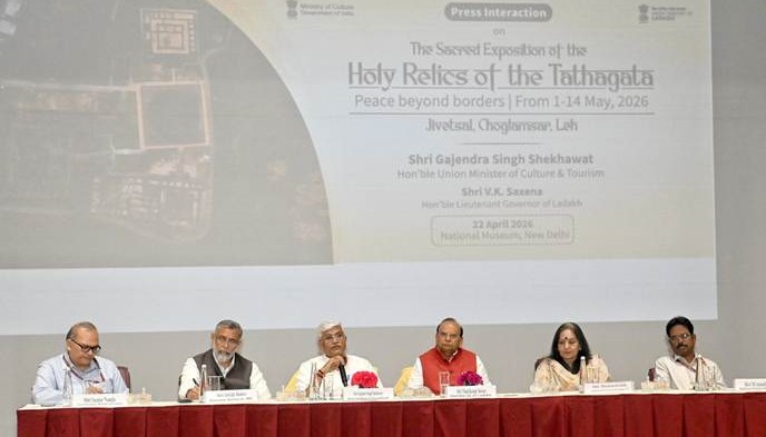 Sacred exposition of Buddha relics to be held in Ladakh from May 1
