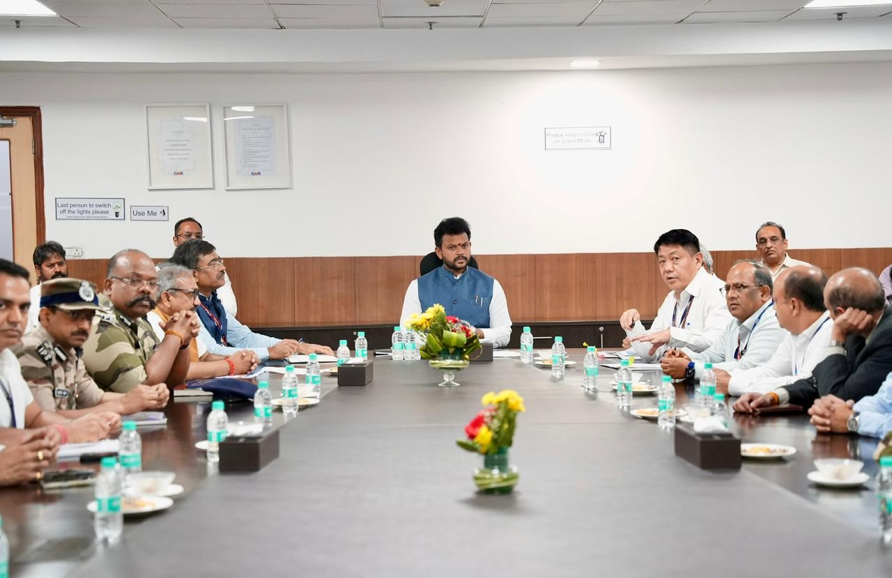 Ram Mohan Naidu reviews Delhi airport readiness for hub-and-spoke operations