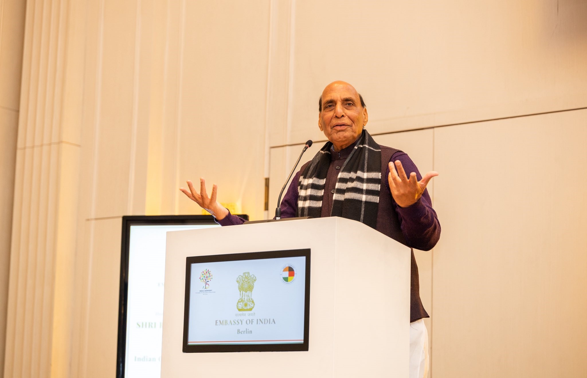 ‘Our PM has a balanced approach’: Rajnath Singh on India’s role in West Asia diplomacy