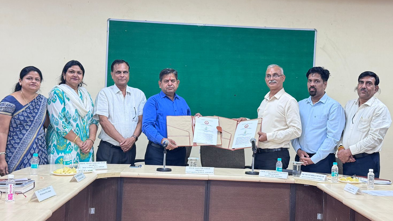 AIIA-iCAINE, Rajasthan Ayurved University sign MoU to boost innovation and entrepreneurship in Ayurveda
