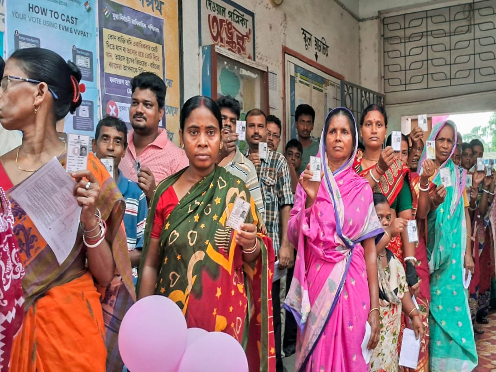 पश्चिम बंगाल विधानसभा चुनाव: दूसरे चरण में दोपहर 3 बजे तक 78.68 प्रतिशत मतदान